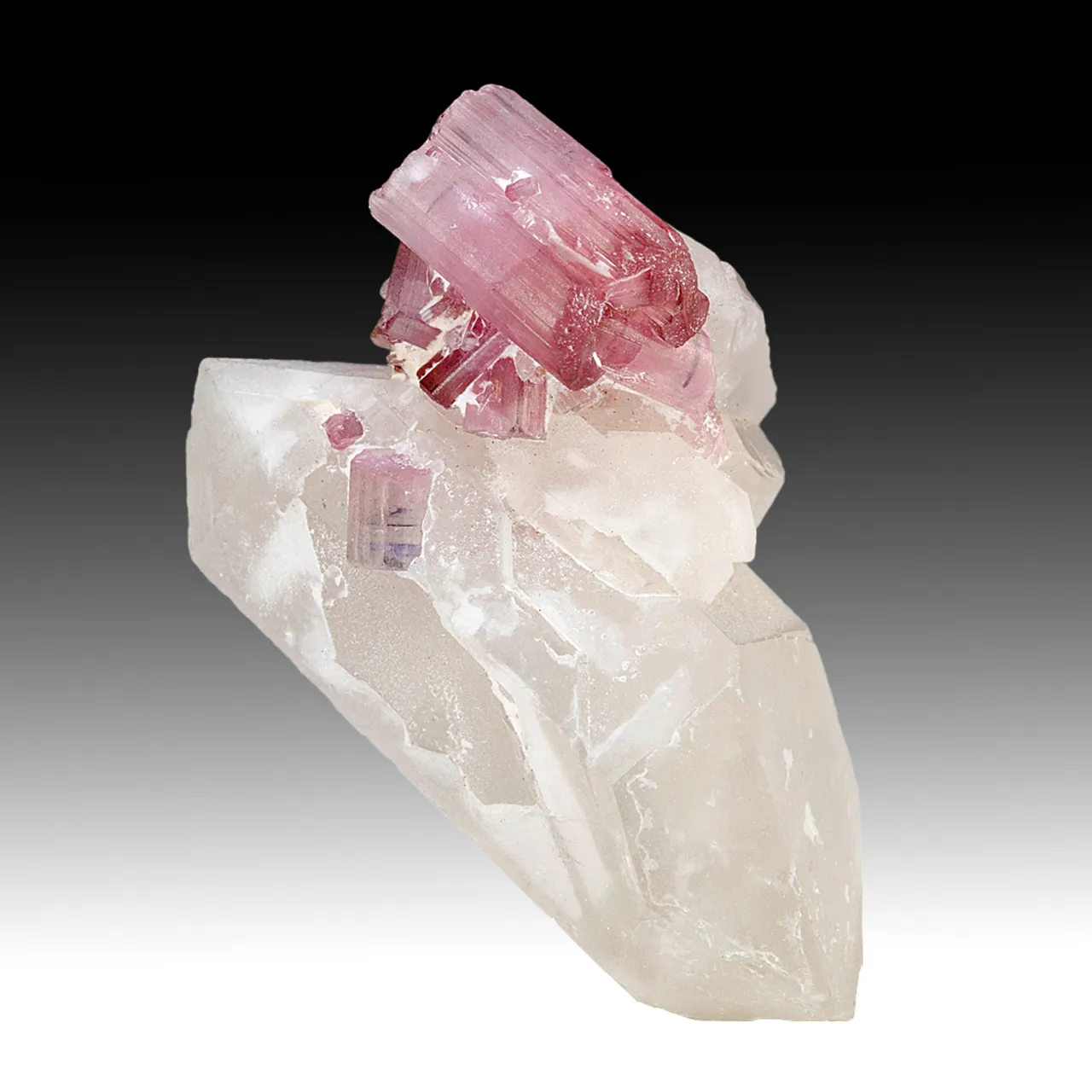 Elbaite with Quartz - image 1