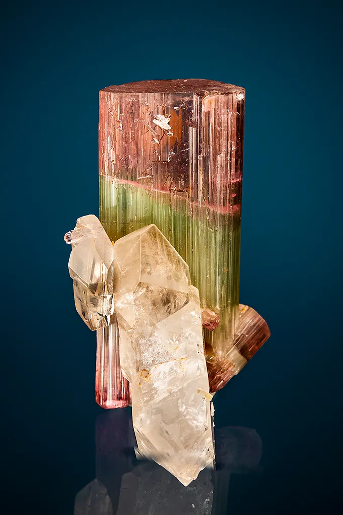 Elbaite with Quartz image
