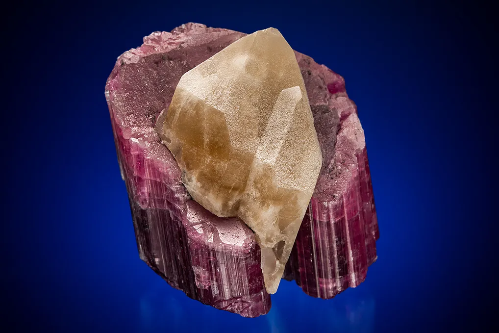 Elbaite with Quartz image