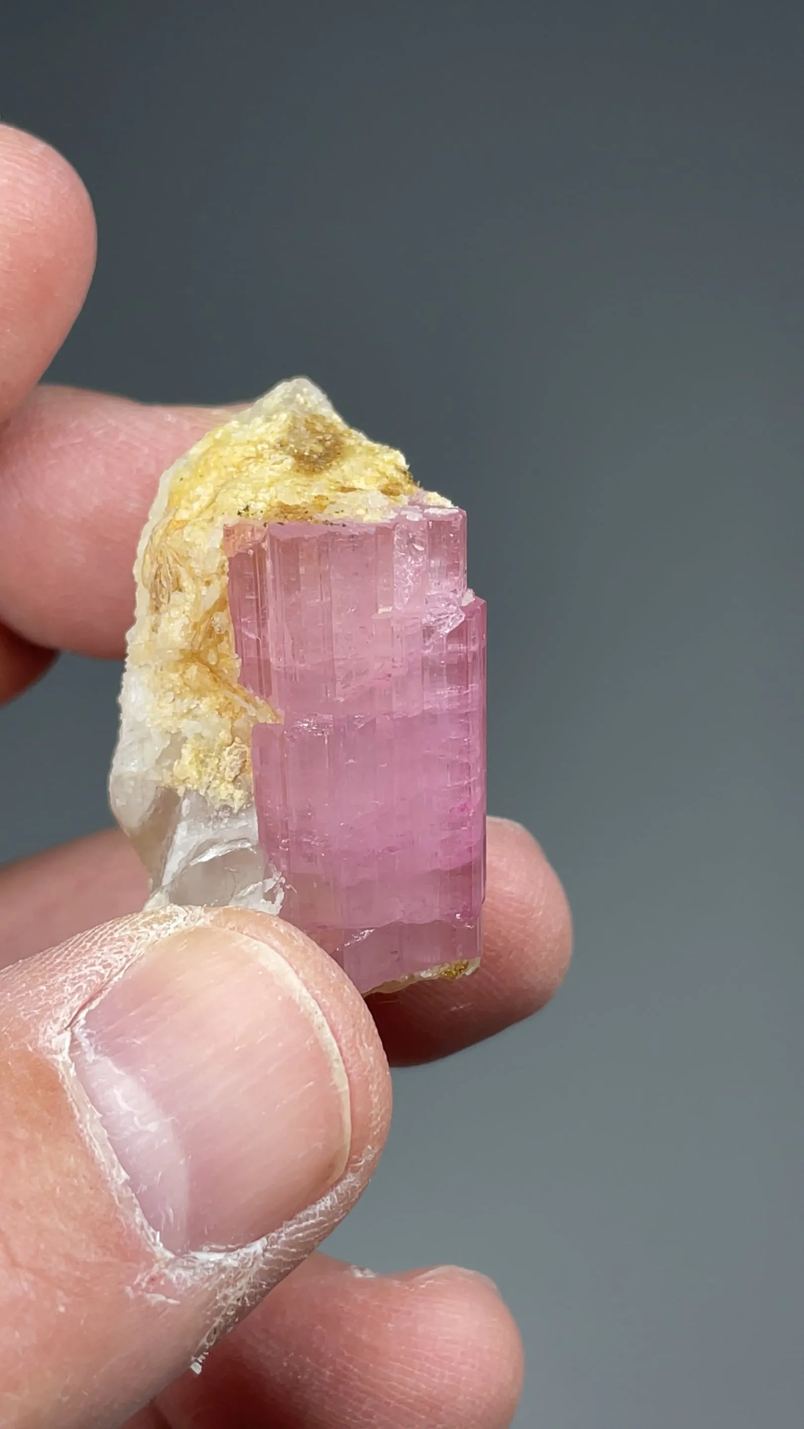 Elbaite with Quartz - image 2