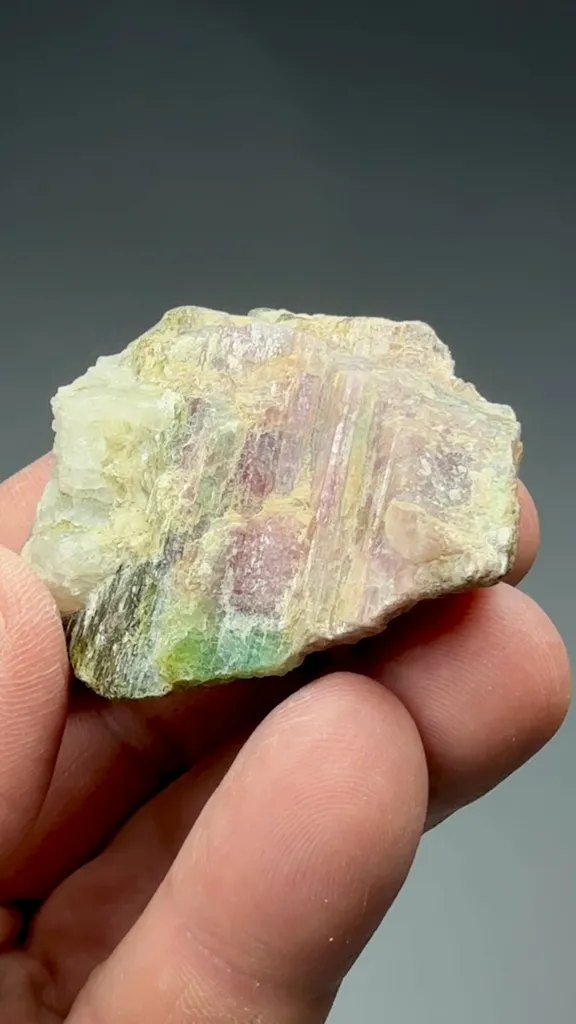 Elbaite with Quartz - image 2