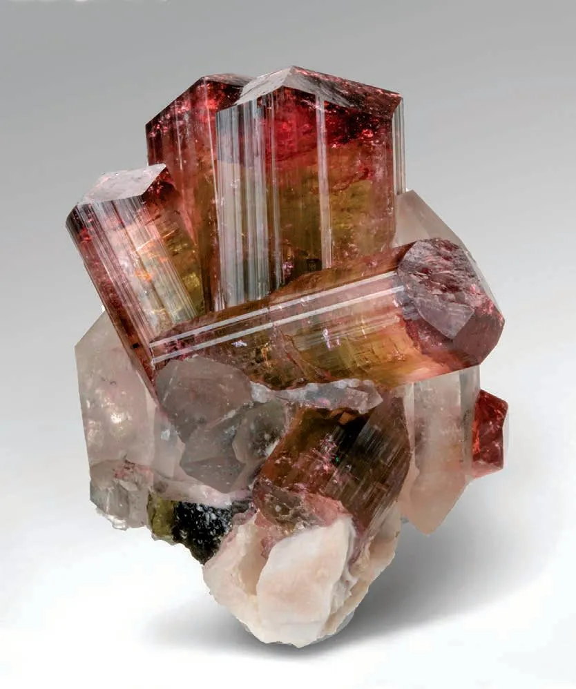 Elbaite with Quartz image