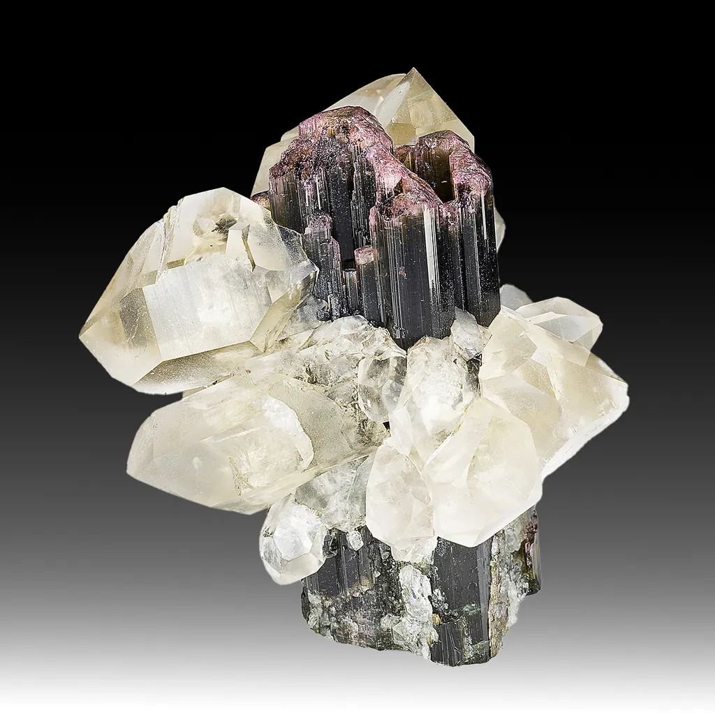 Elbaite with Quartz image