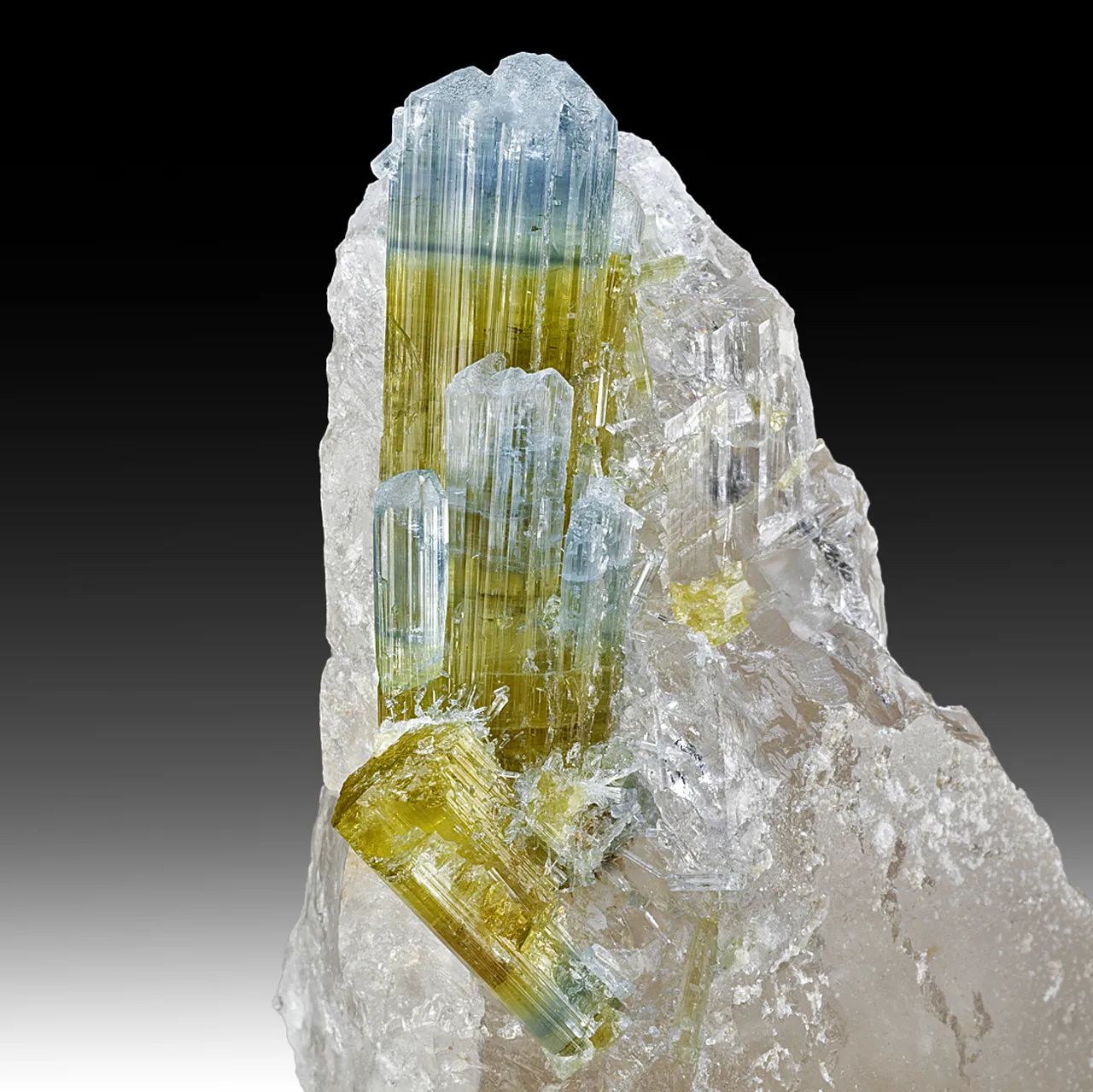 Elbaite with Quartz - image 1