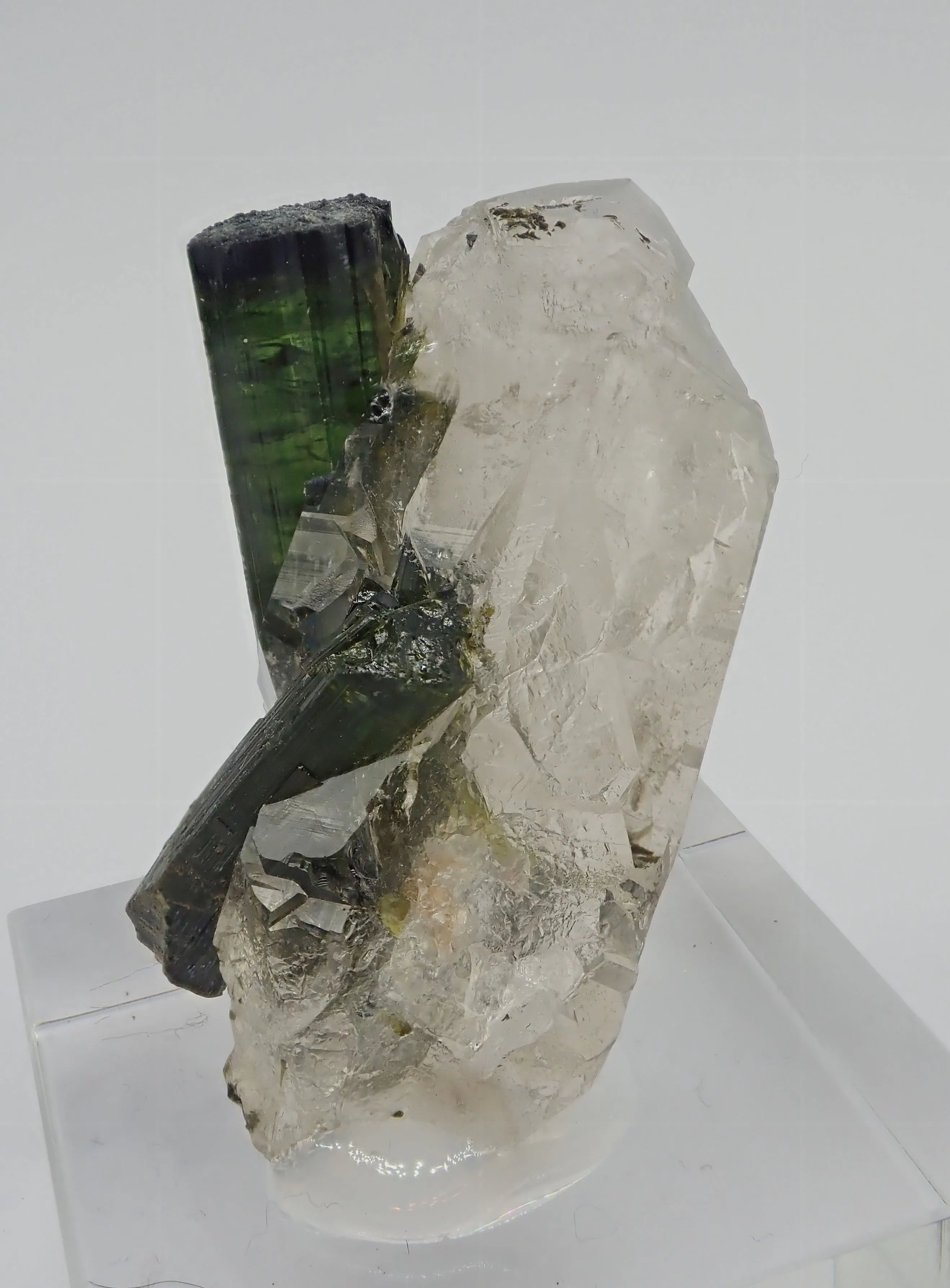 Elbaite with Quartz - image 3