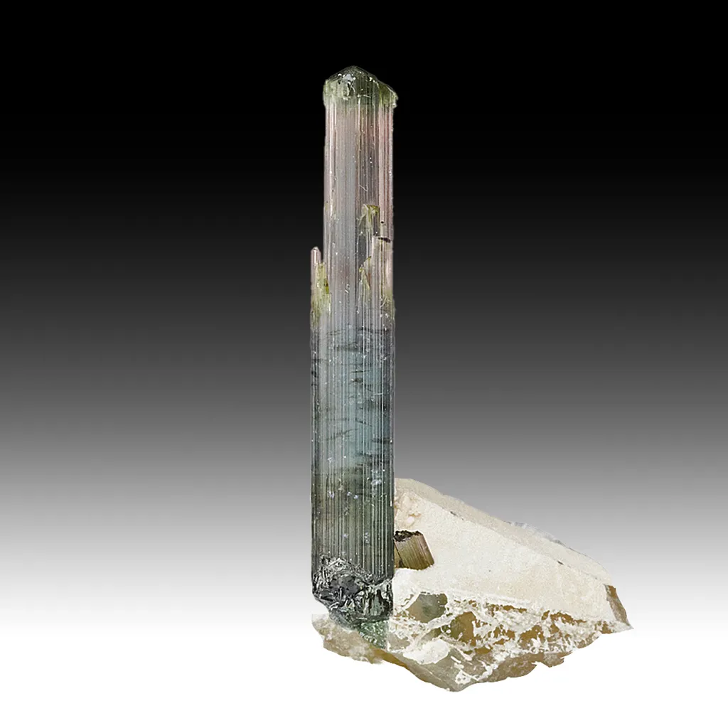 Elbaite with Quartz image