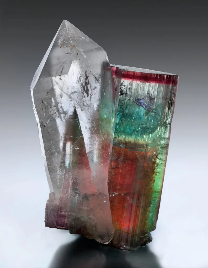 Elbaite with Quartz image