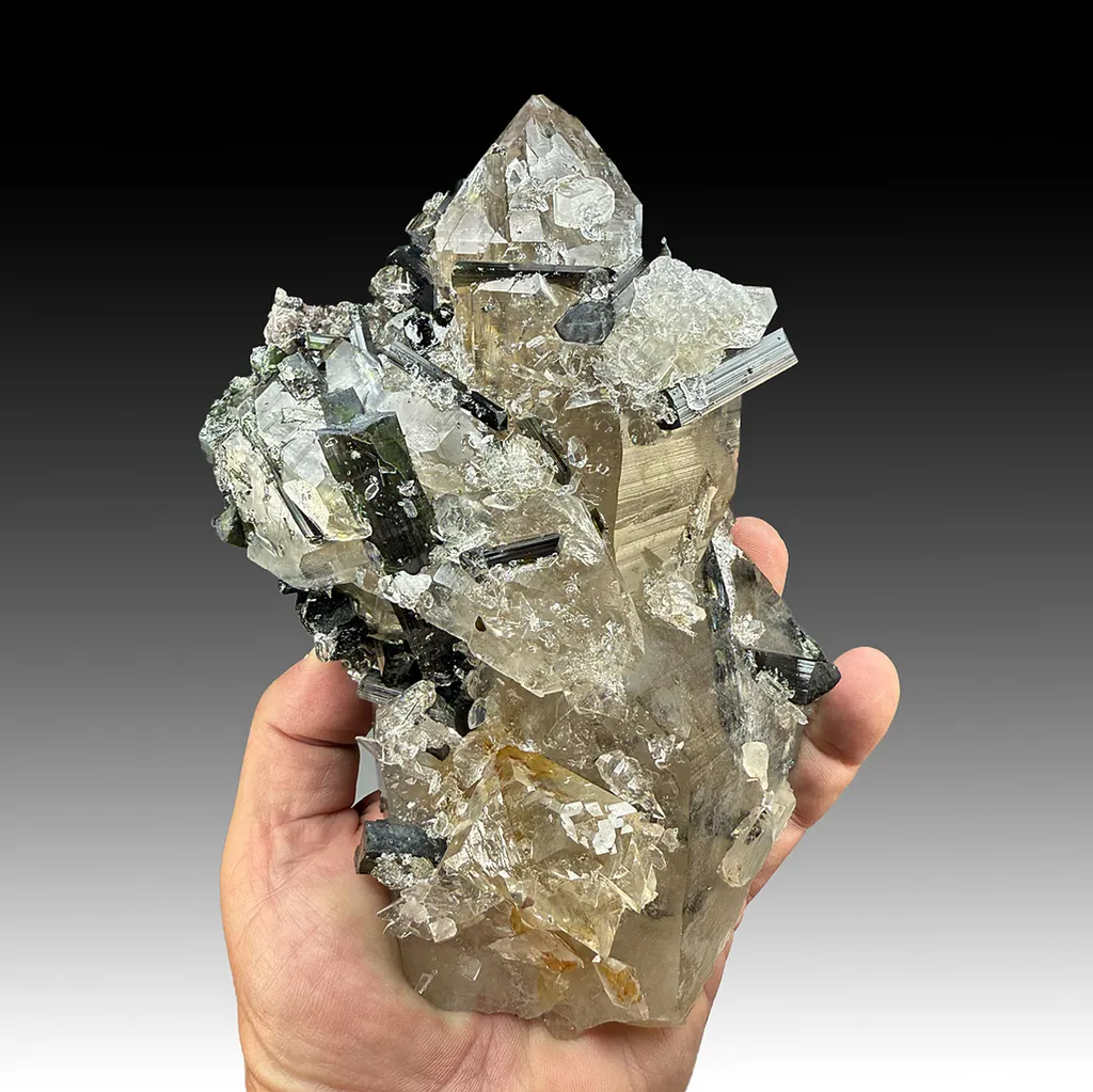 Elbaite with Quartz - image 1