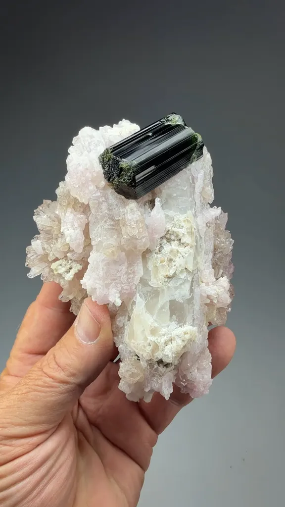 Elbaite with Quartz - image 2