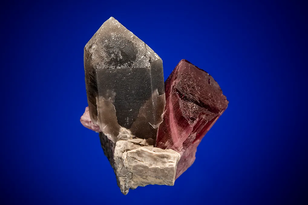 Elbaite with Quartz image