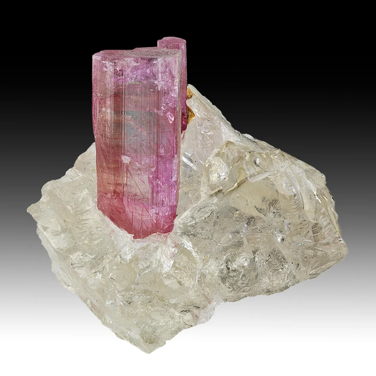 Elbaite with Quartz - image 1