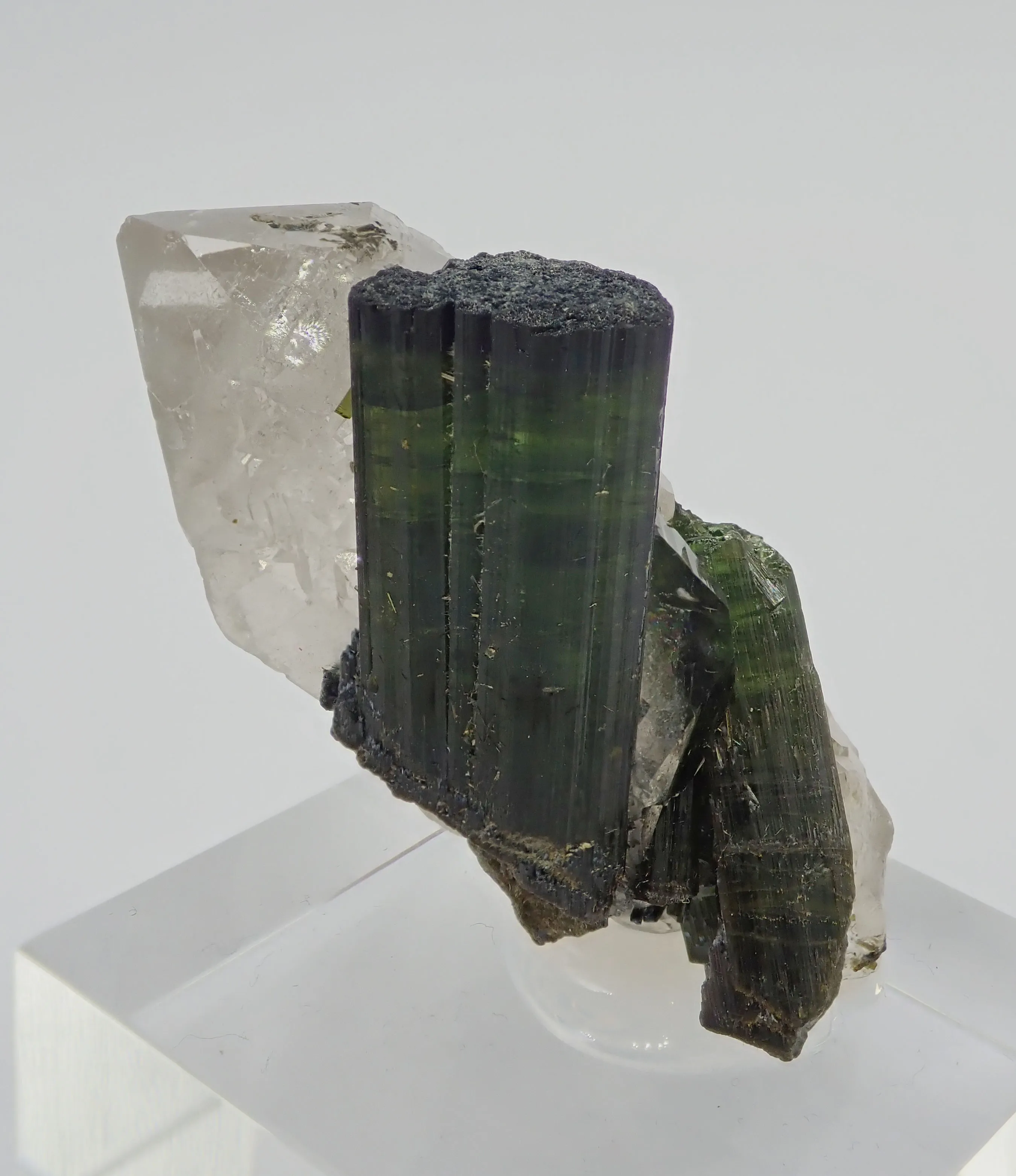 Elbaite with Quartz - image 1