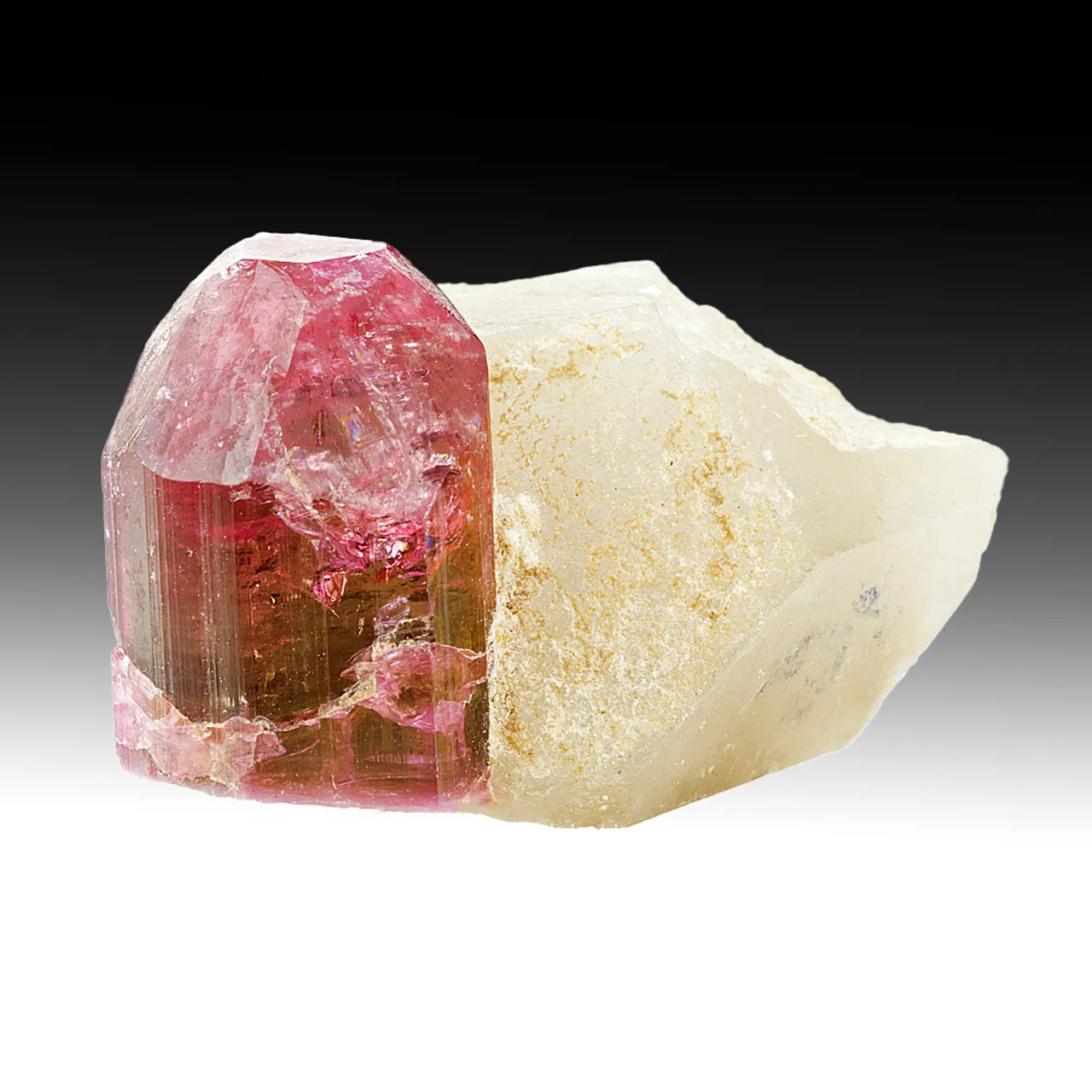 Elbaite with Quartz - image 1