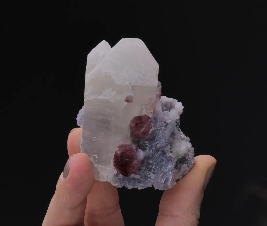 Elbaite with Quartz and Lepidolite - image 2