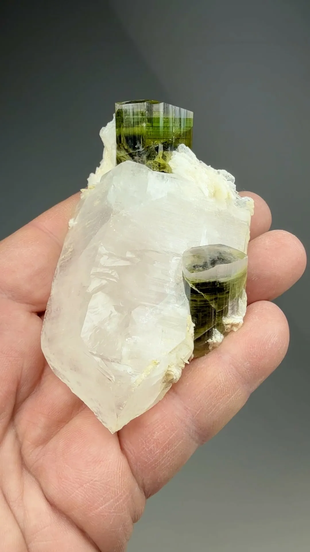 Elbaite with Quartz - image 2