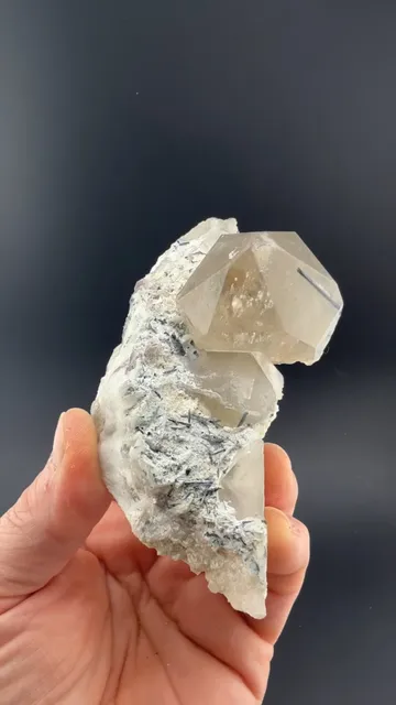 Elbaite with Quartz
