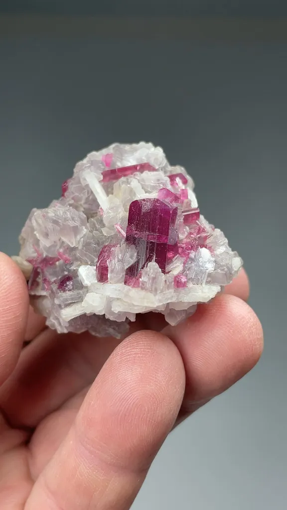 Elbaite with Quartz - image 2