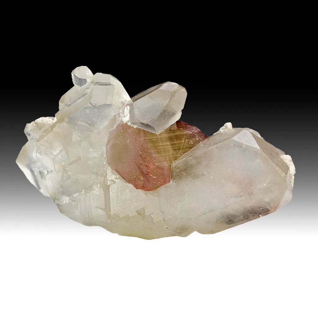 Elbaite with Quartz image