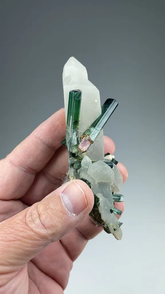 Elbaite with Quartz - image 2