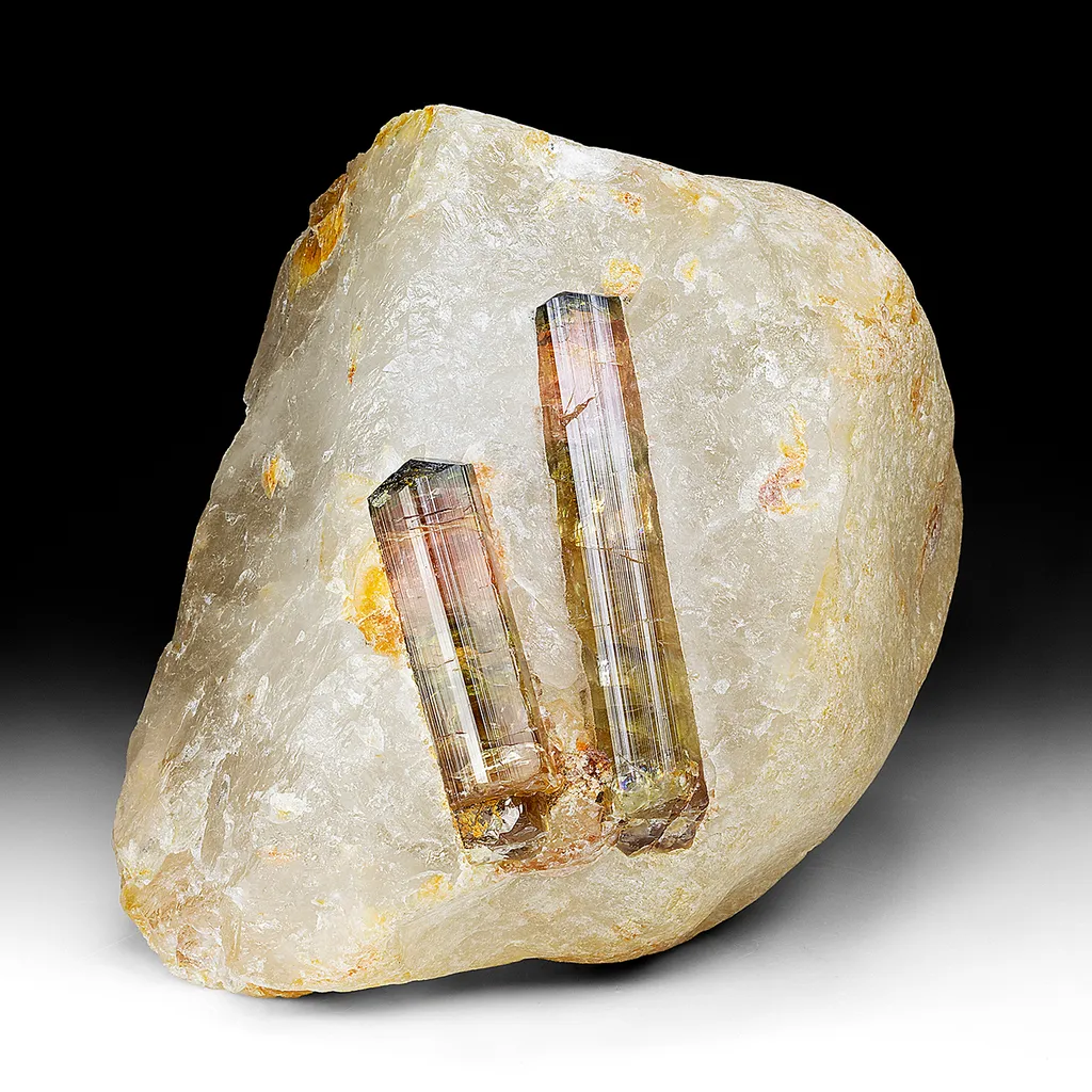 Elbaite with Quartz image