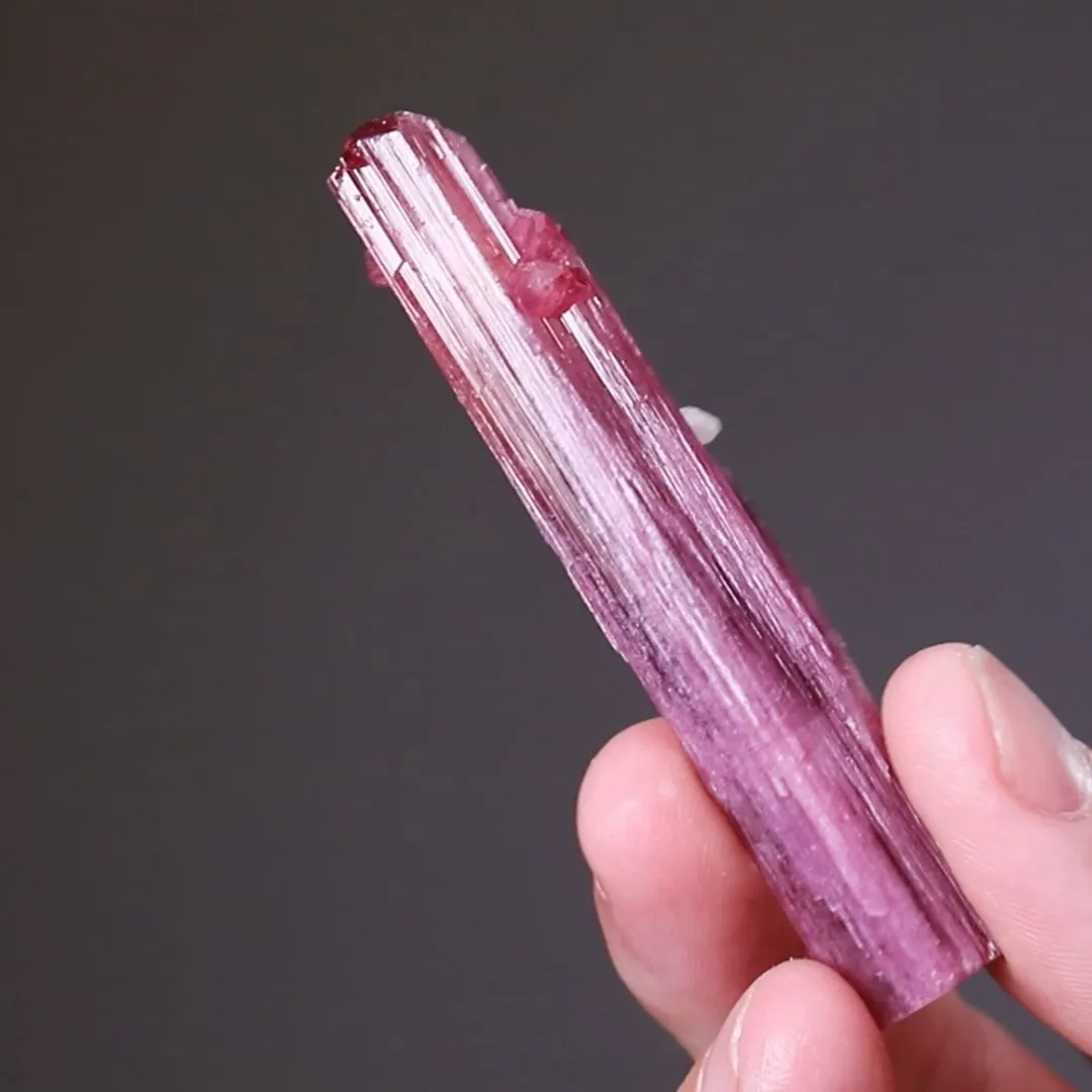 Elbaite with Quartz Double Terminated - image 2