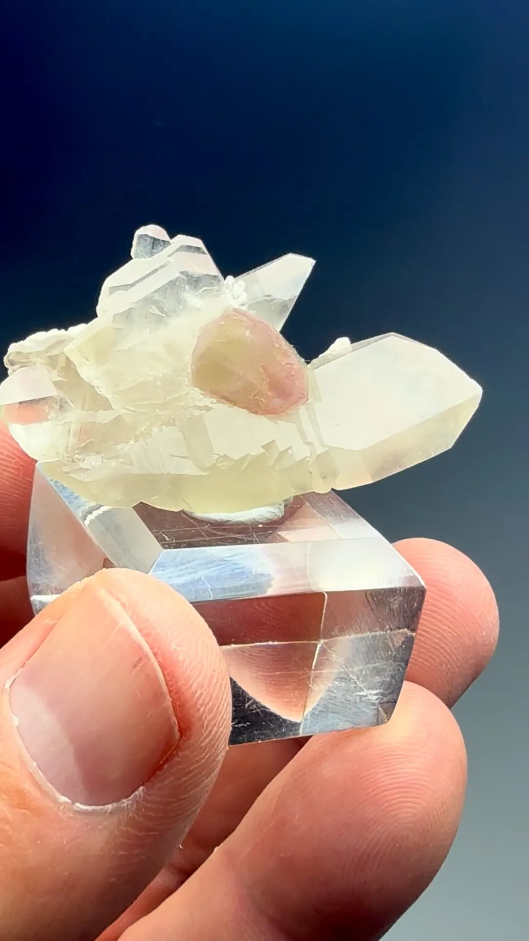 Elbaite with Quartz - image 2