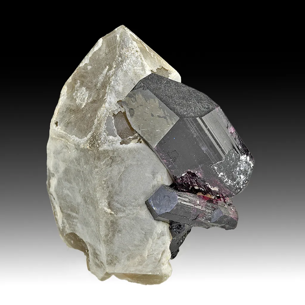 Elbaite with Quartz image