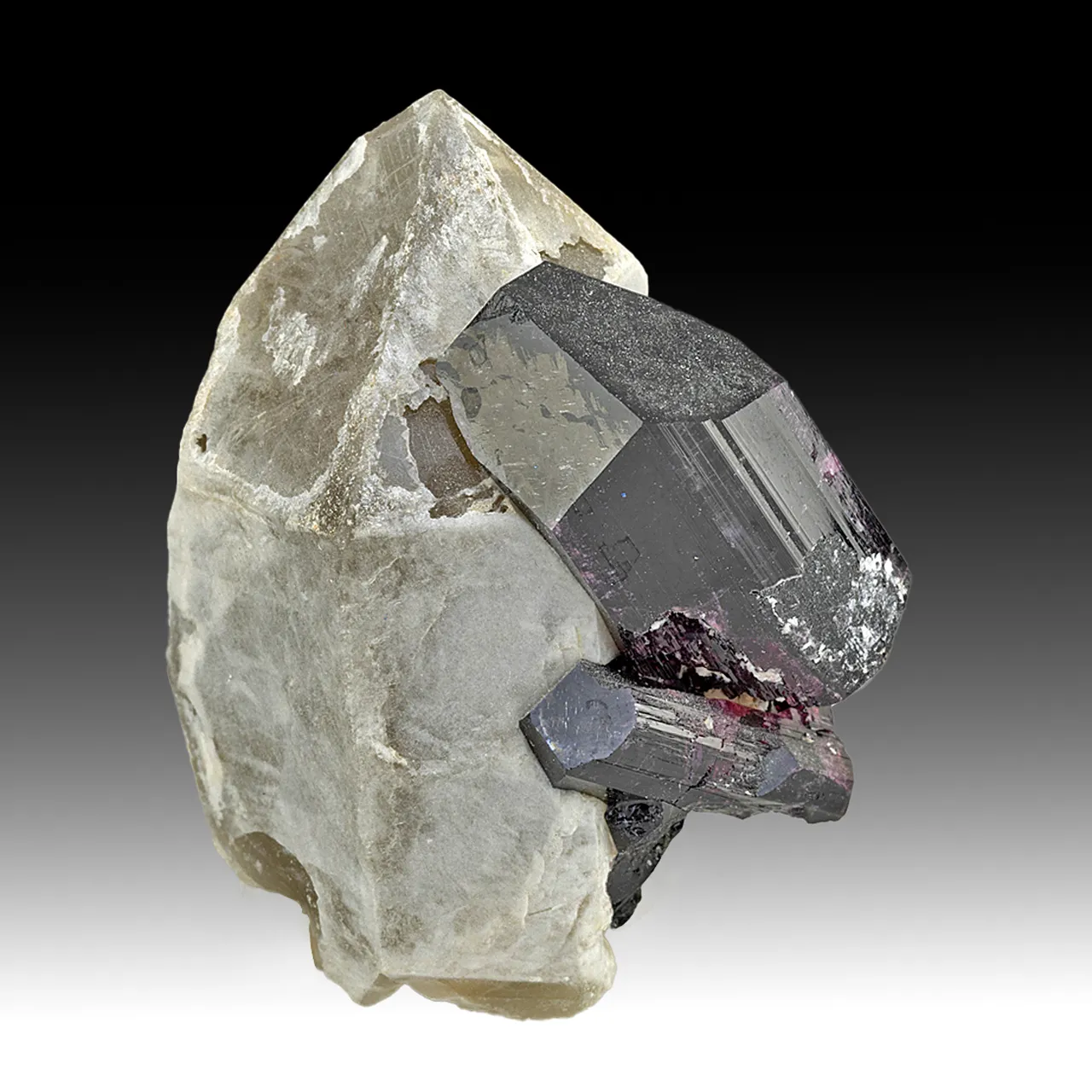 Elbaite with Quartz - image 1