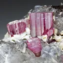 Elbaite with Quartz, Feldspar - image 2