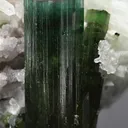Elbaite with Quartz Lepidolite and Albite var. Cleavelandite - image 1