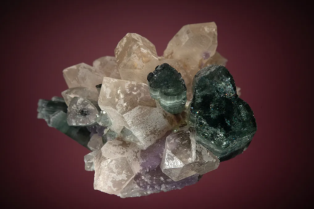 Elbaite with Quartz (restored) - image 6