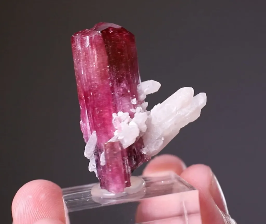 Elbaite with Quartz Tourmaline - image 2