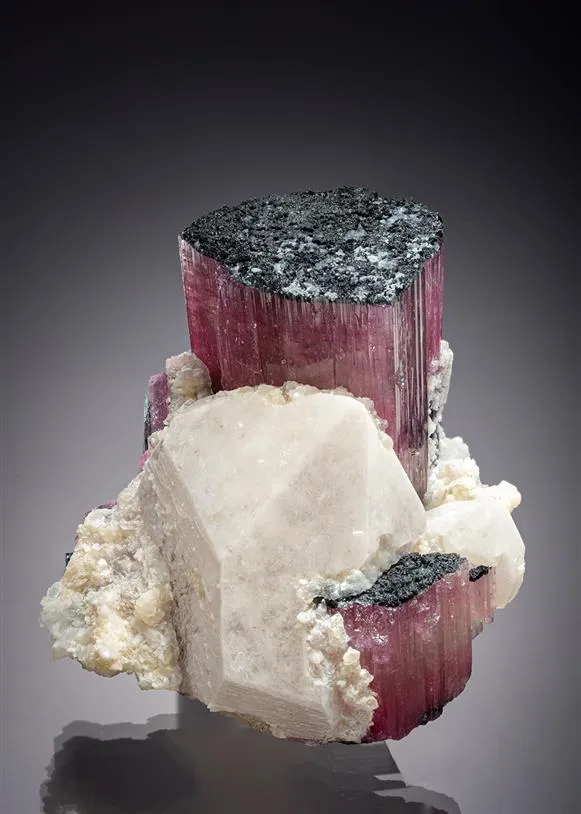 Elbaite with Quartz Tourmaline - image 1