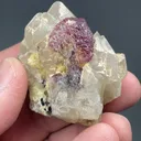 Elbaite with Schorl, Quartz, Calcite - image 2