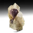 Elbaite with Schorl, Quartz, Calcite - image 1
