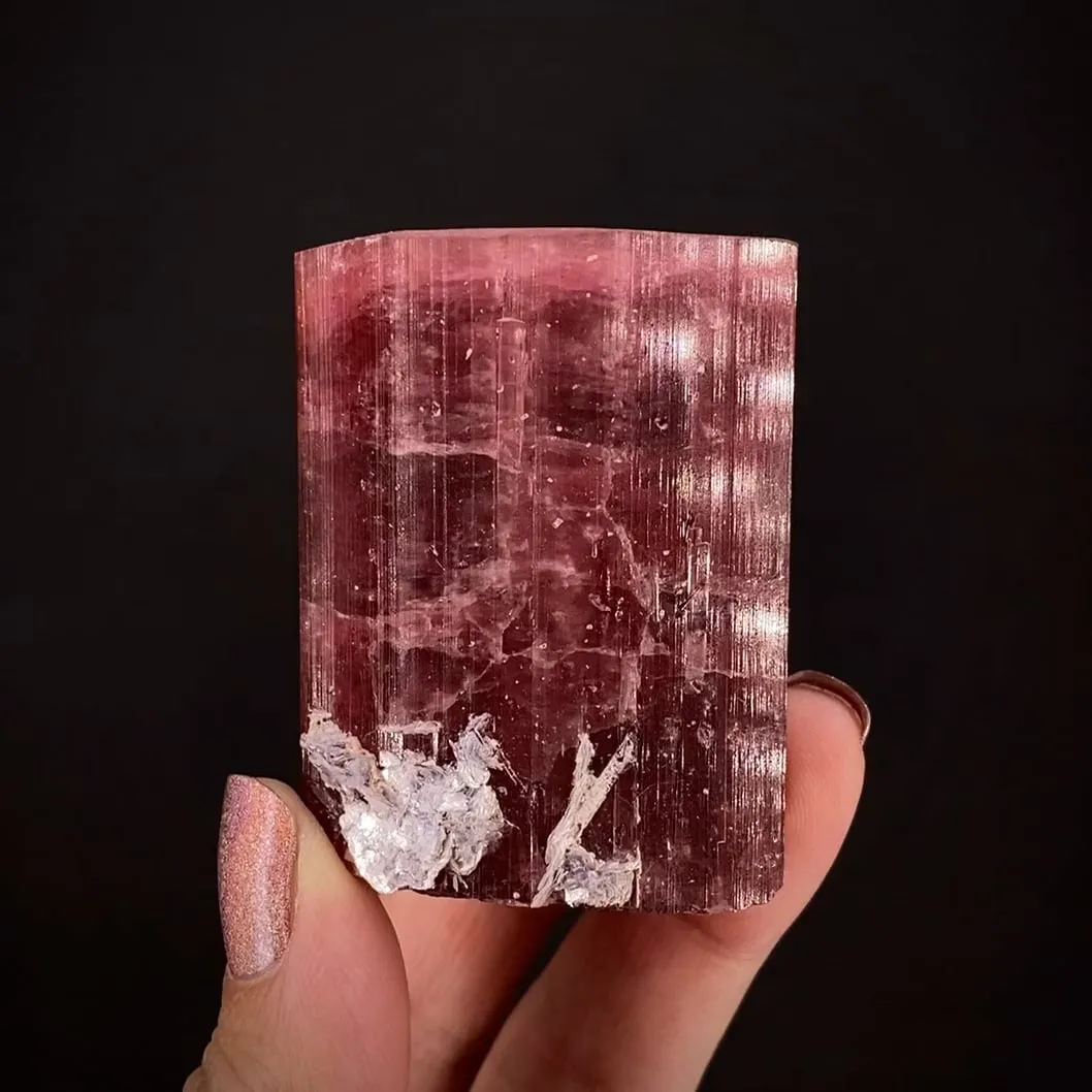Elbaite with Smoky Quartz - image 2