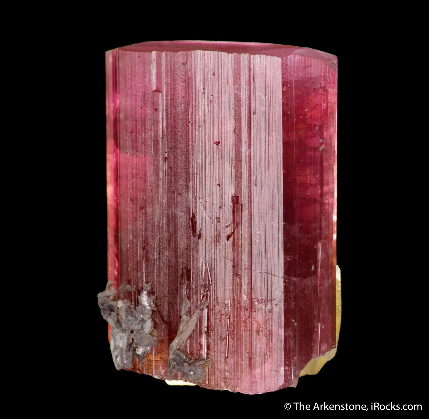 Elbaite with Smoky Quartz - image 4