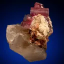 Elbaite with Spodumene var. Kunzite and Quartz - image 3