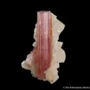 Elbaite with Stilbite - image 4