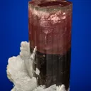 Elbaite with Stilbite and Albite var. Cleavelandite (repaired) - image 1