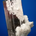 Elbaite with Stilbite and Albite var. Cleavelandite (repaired) - image 3