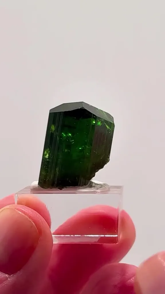 ELECTRIC GREEN — TANZANIAN CHROME Tourmaline image
