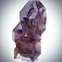 Elegant scepter-shaped amethyst with hematite inclusions - image 2