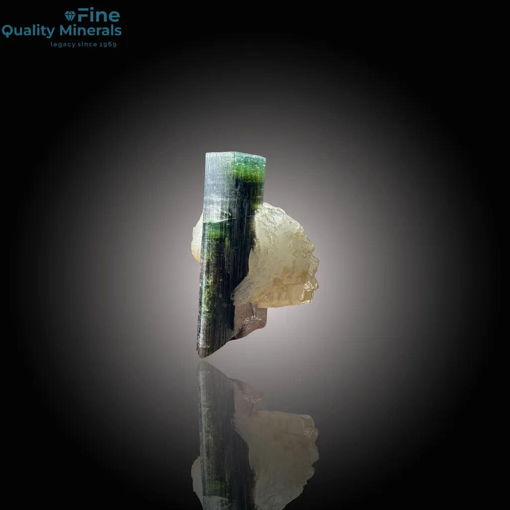 Elegant Tourmaline and Quartz Combination - image 2