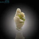 Elegant Tourmaline Resting on Feldspar - image 2