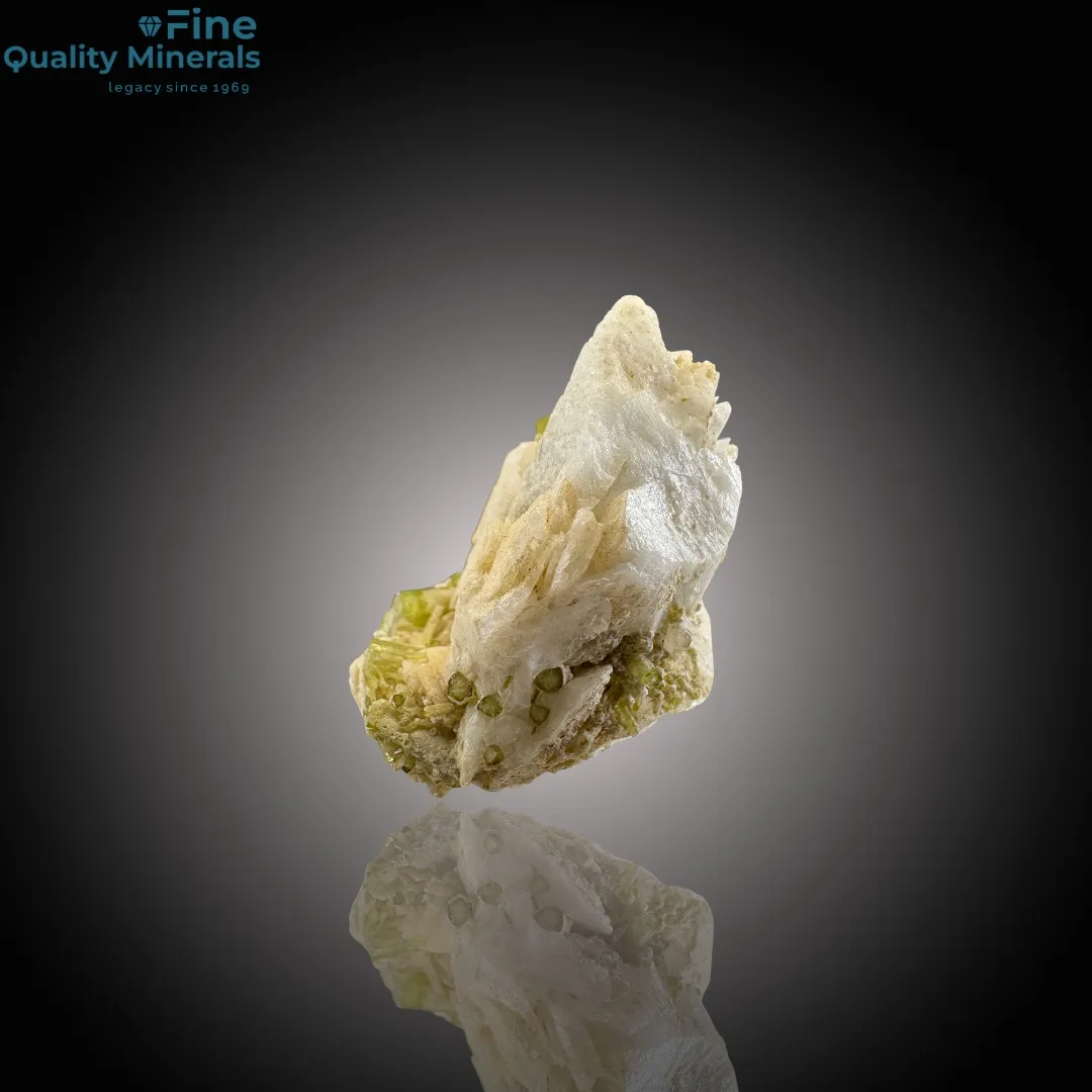 Elegant Tourmaline with Quartz on Feldspar - image 3