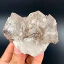 Elestial Smoky window Quartz Crystal from Afghanistan - image 4