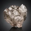 Elestial Smoky window Quartz Crystal from Afghanistan - image 1