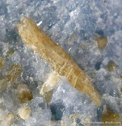 Ellestadite-(F) in Calcite - image 2