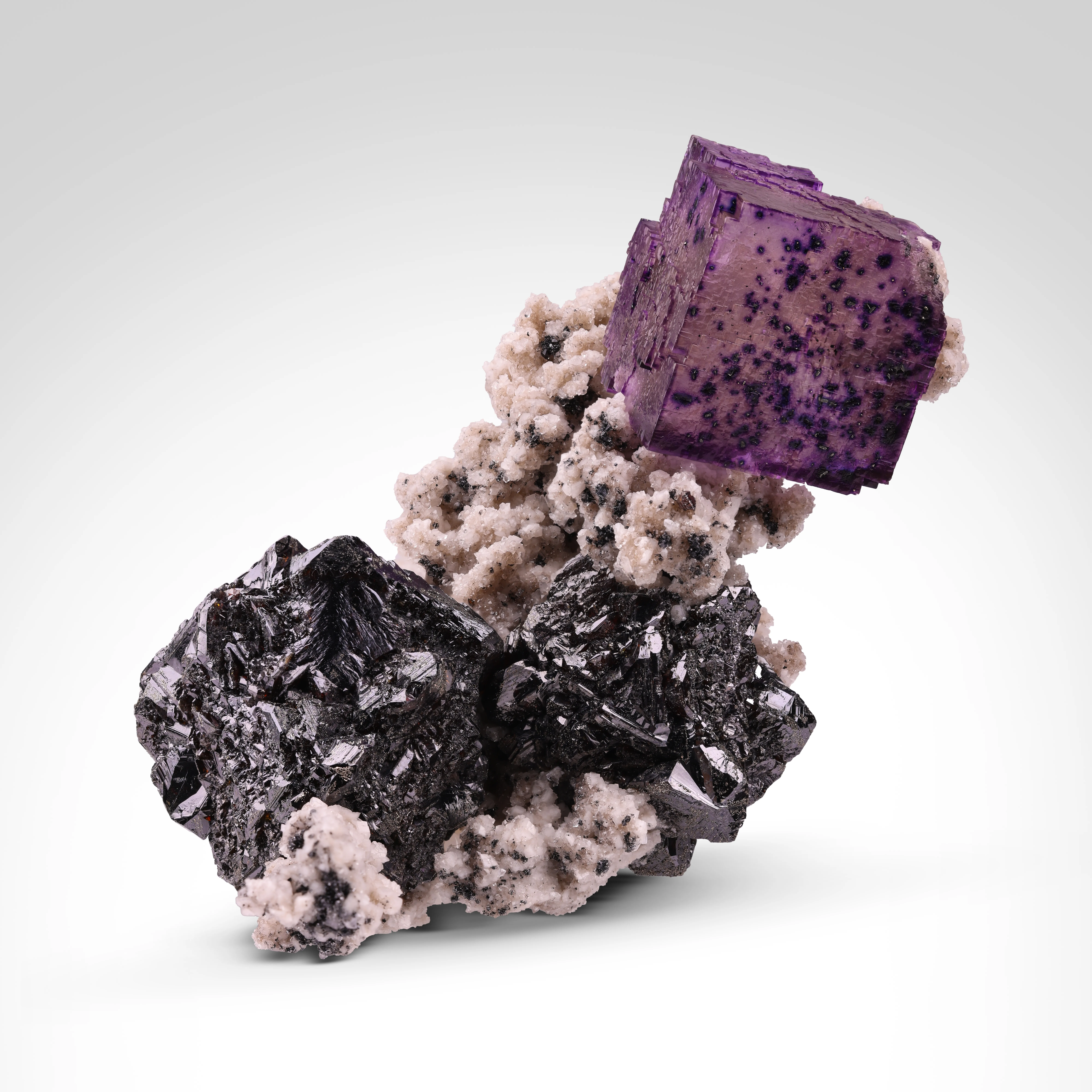 Elmwood Fluorite and Sphalerite - image 1
